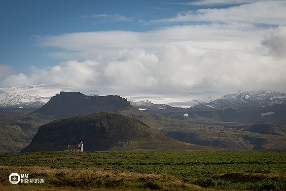 Traditional Icelandic church
