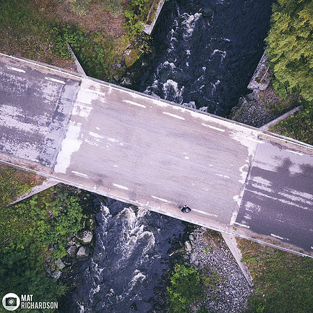 aerial photography swidish lapland