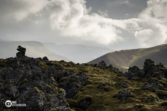 Lava fields, Iceland